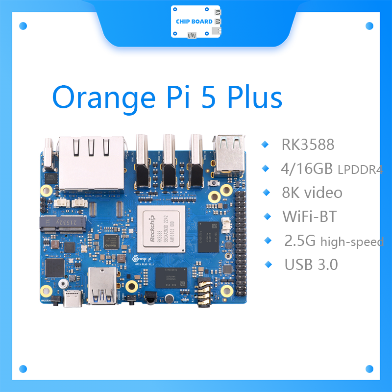 Rockchip Rk3588 Development Board - Одноплатный компьютер Orange Pi 5 Plus