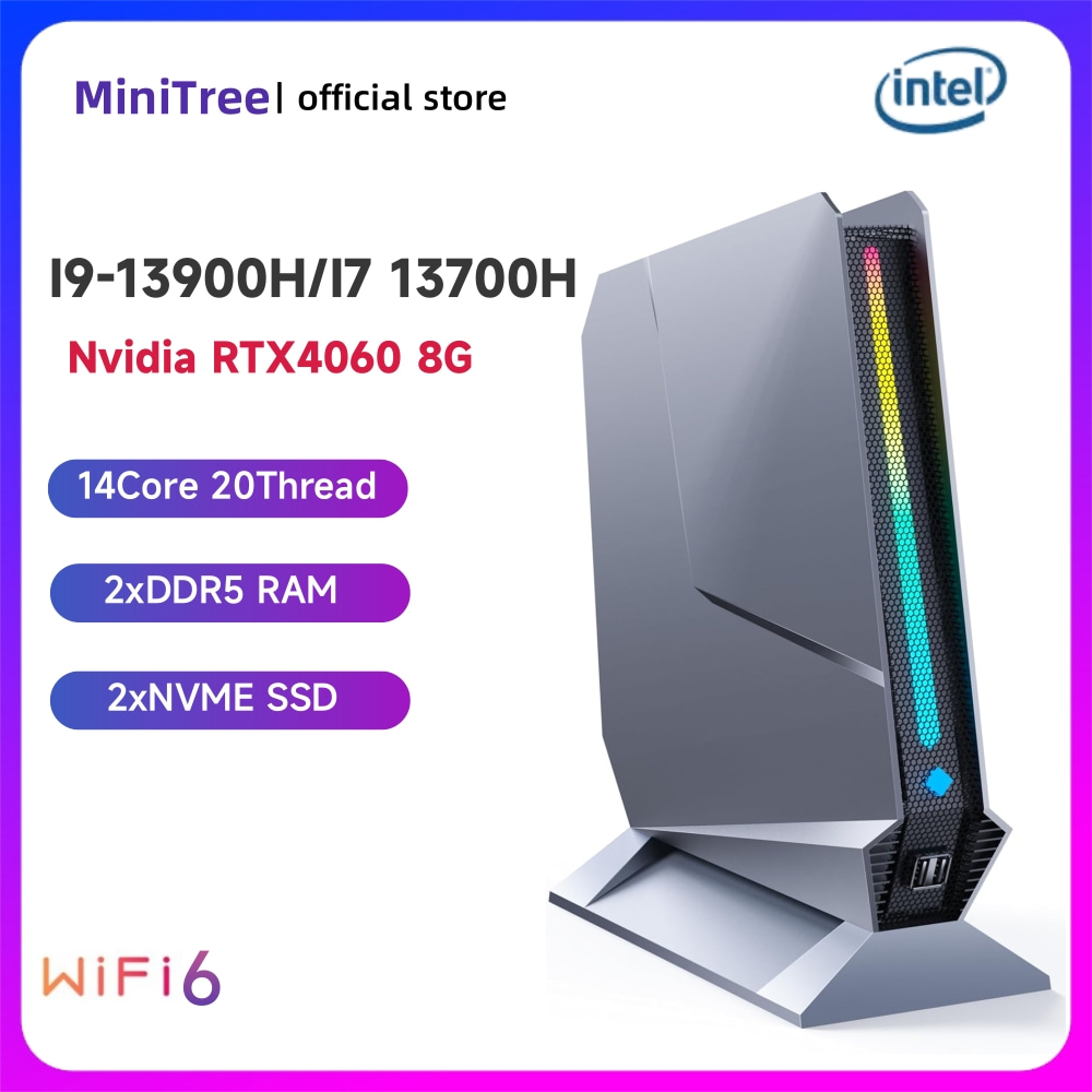 Intel Core I9 13900H Mini Pc - Настольный мини-компьютер для игр с процессором