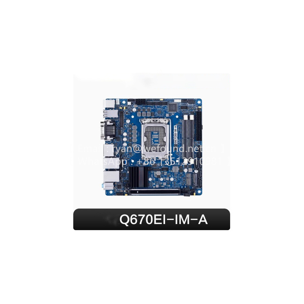 Материнская плата Q670EI-IM-A  – обзор и цена Lga1700 Itx Motherboard Ddr5