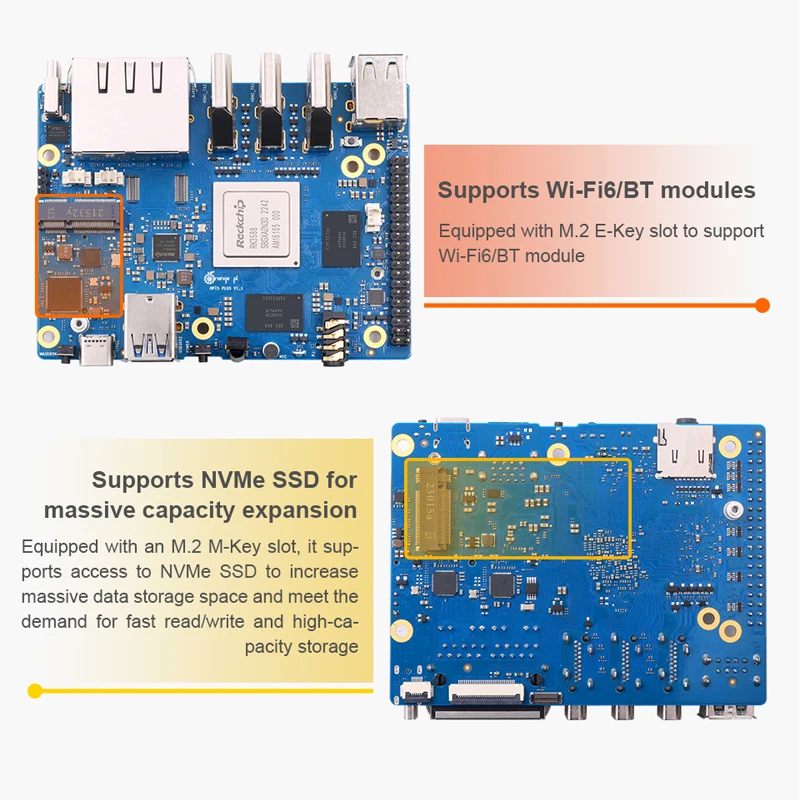 Orange Pi 5 Plus 4 8 16 ГБ ОЗУ – обзор и цена Rockchip Rk3588 Development Board