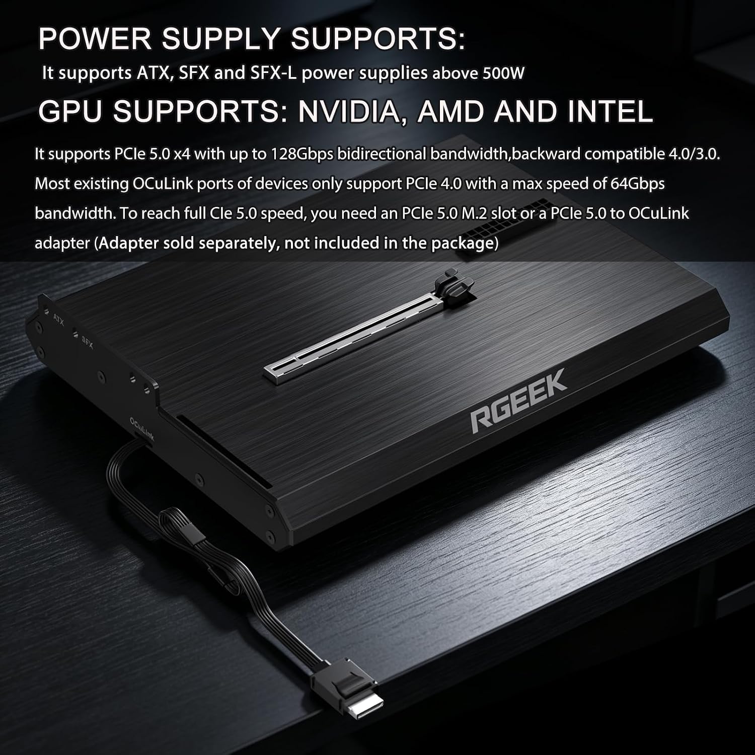 Док-станция OCuLink eGPU PCIe  – обзор и цена Oculink Egpu Mini Pc